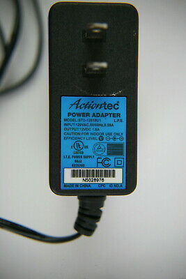 NEW 12V 1.8A ACTIONTEC STD-12018U1 AC DC M1424WR Power Adapter for Router